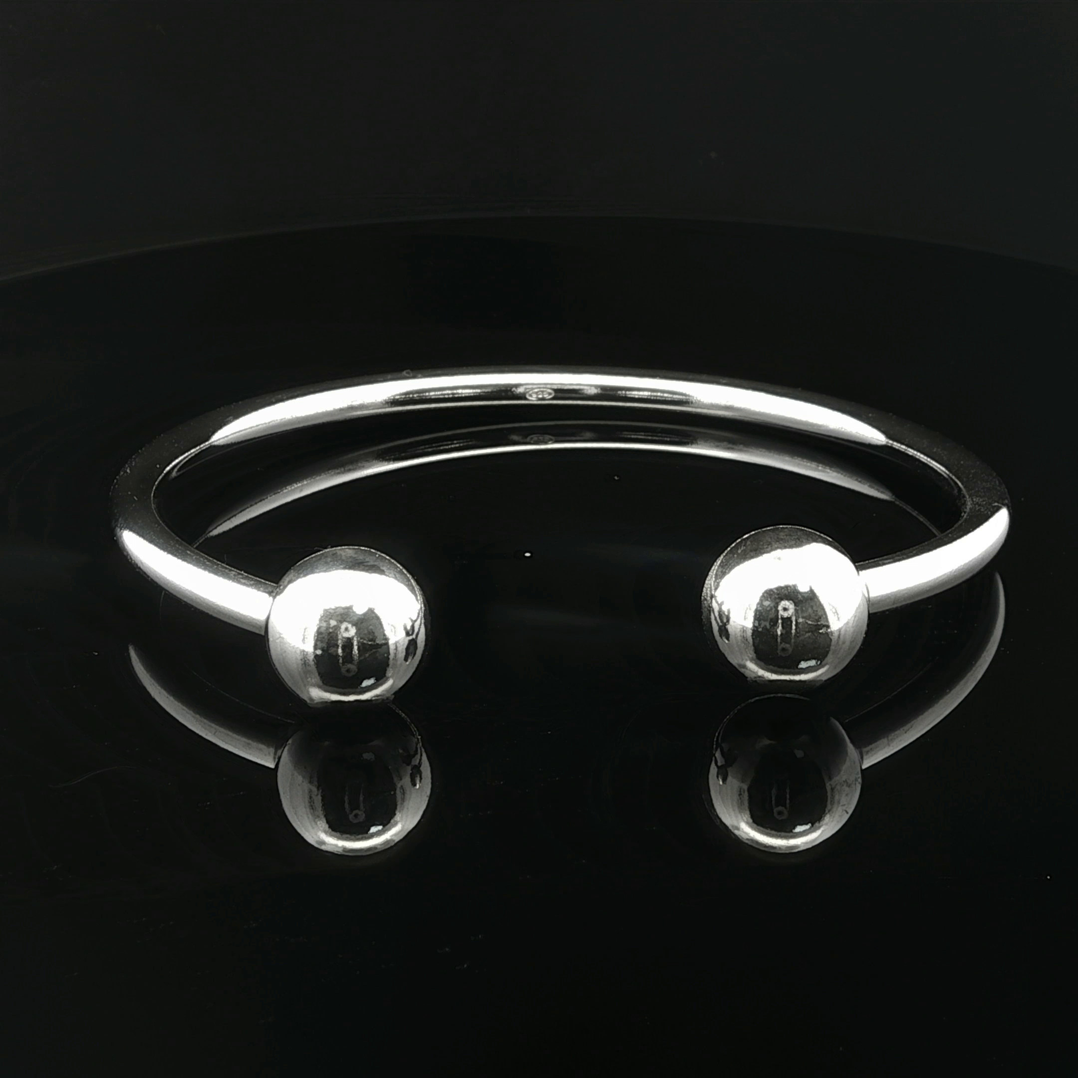 Zilveren spang armband 26.013-5 - Afbeelding 3