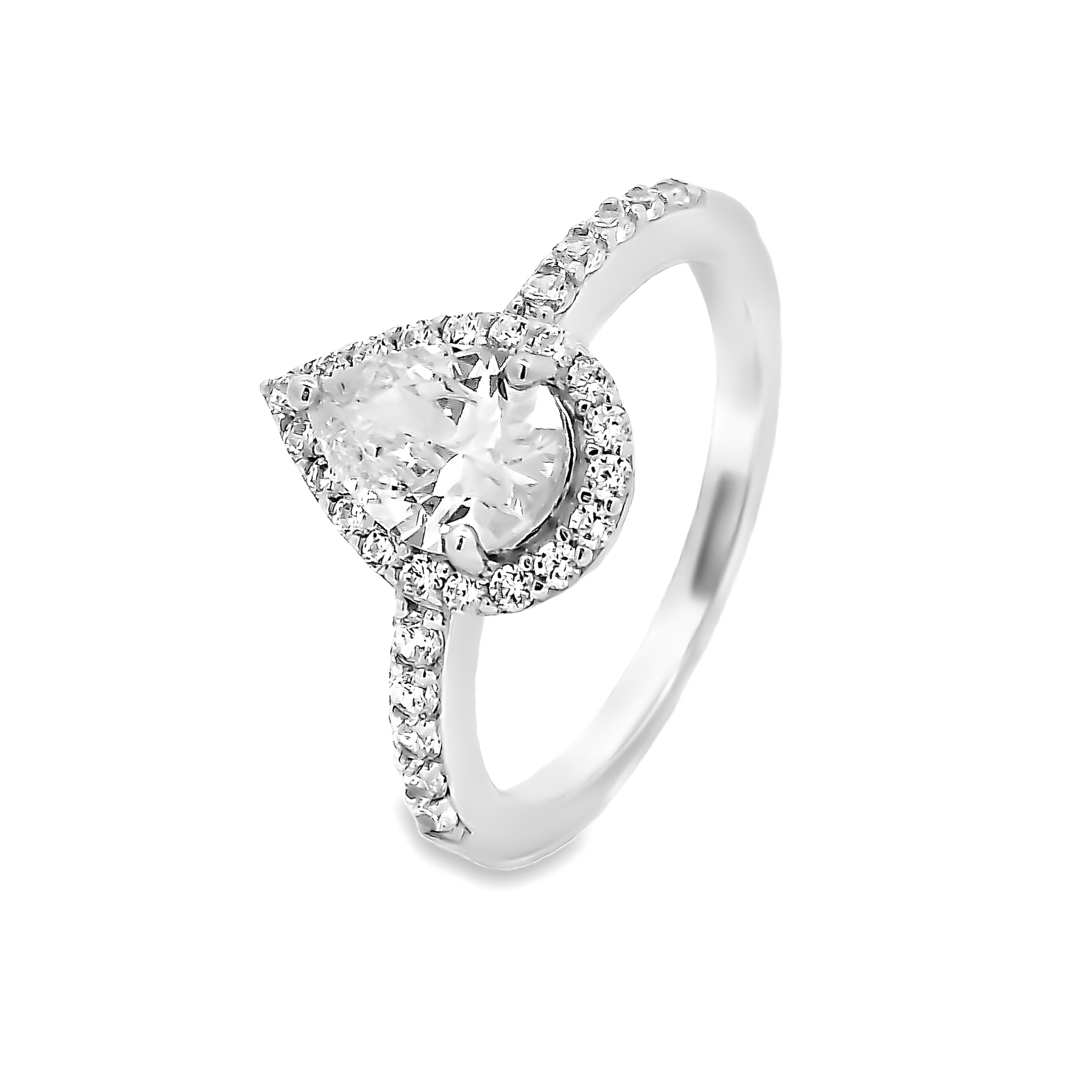 Zilveren (gerhodineerd) ring 21.195-W