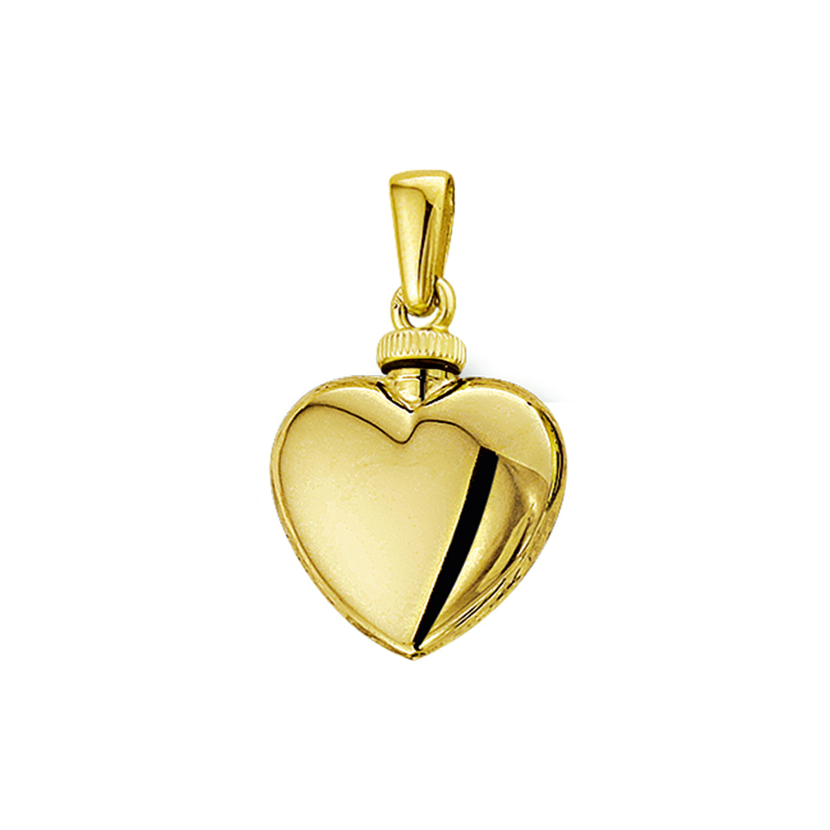 14 karaat gouden urnhanger hart 4012388