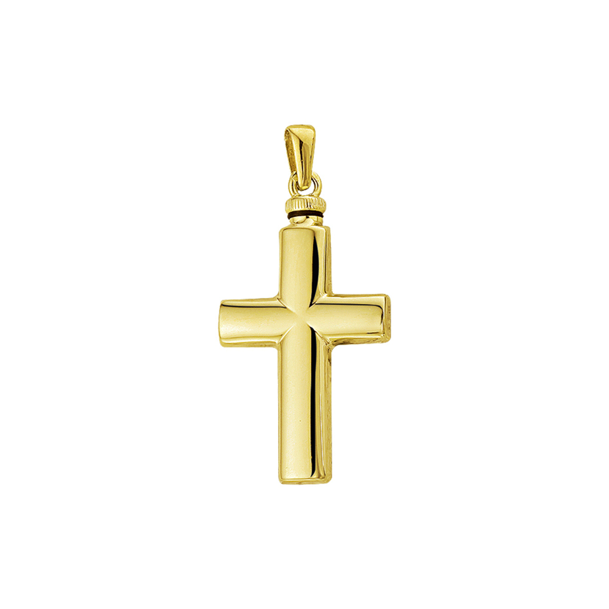 14 karaat gouden urnhanger kruis 4013159