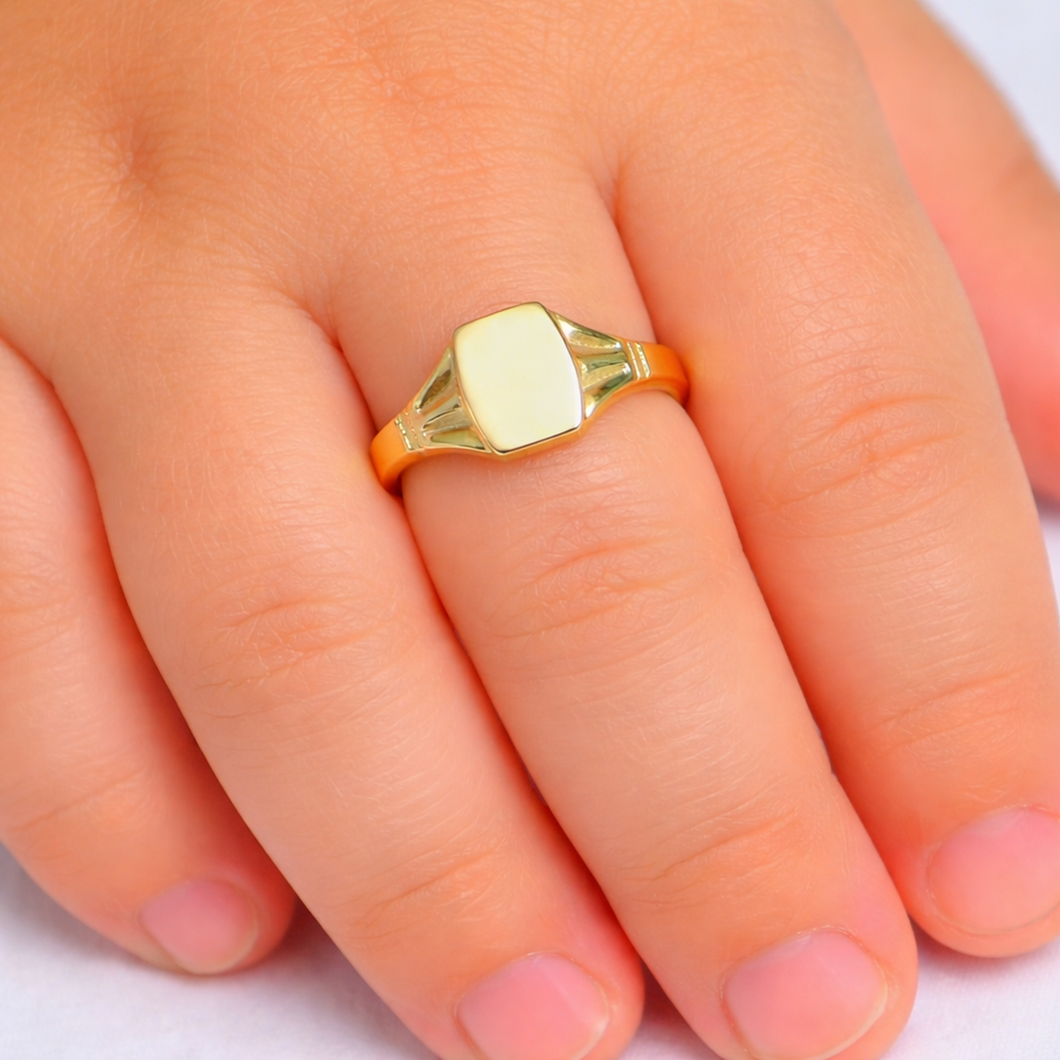 Alternative view of 14 karaat gouden kinderring 11.603