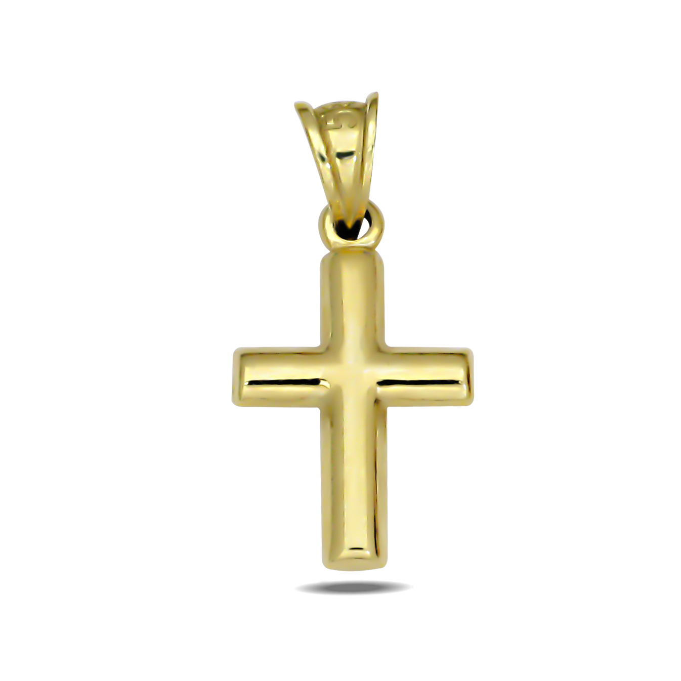 14 karaat gouden kruis hanger 14.266
