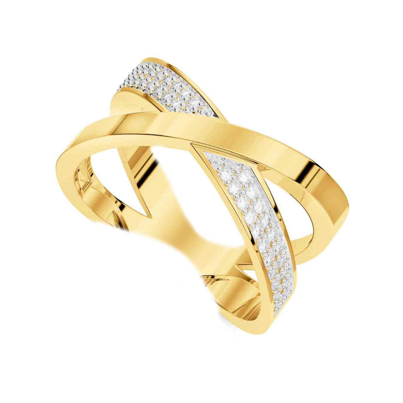 14 karaat gouden damesring 11.653