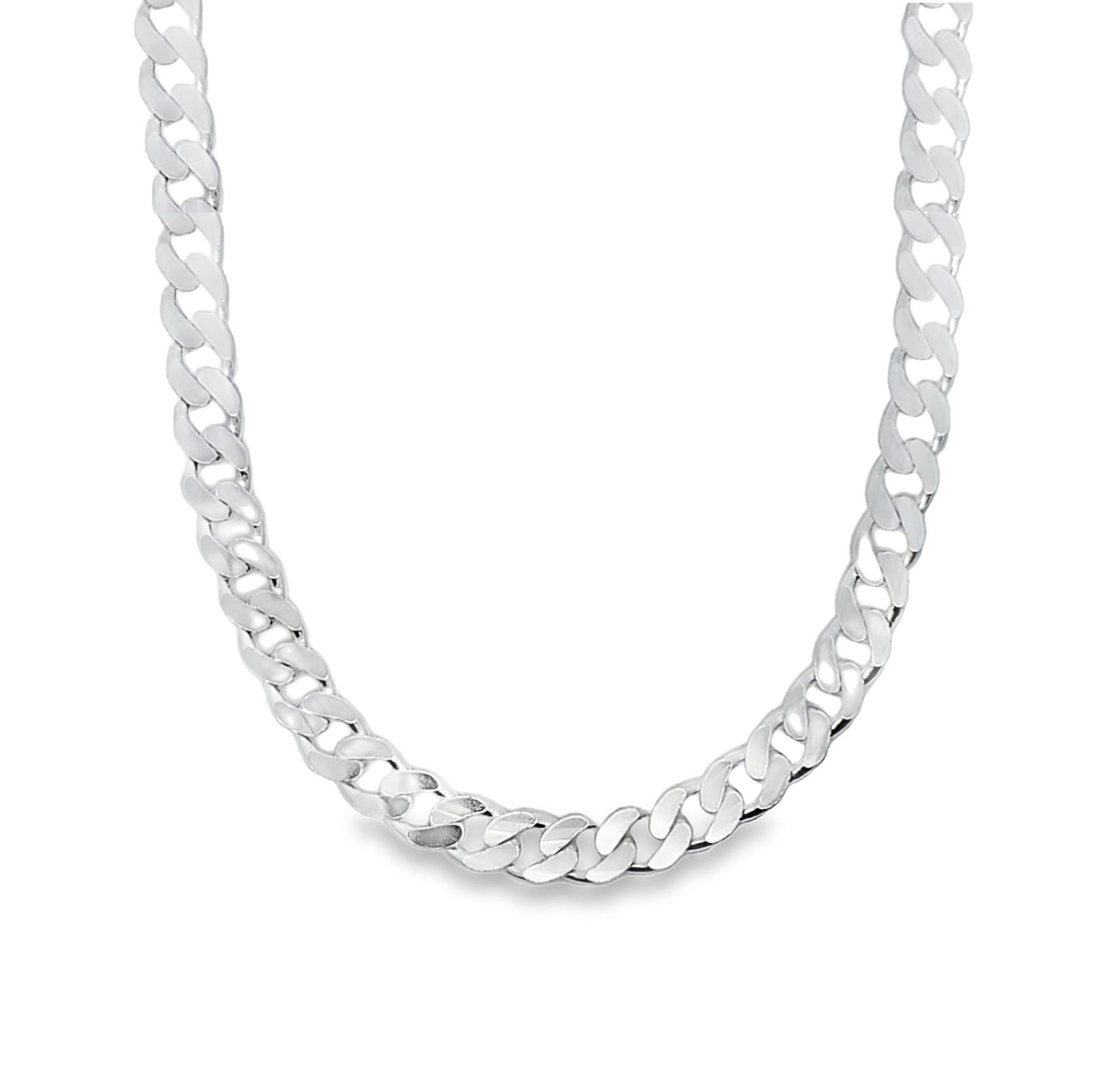 Zilveren gourmet schakel ketting 25.013