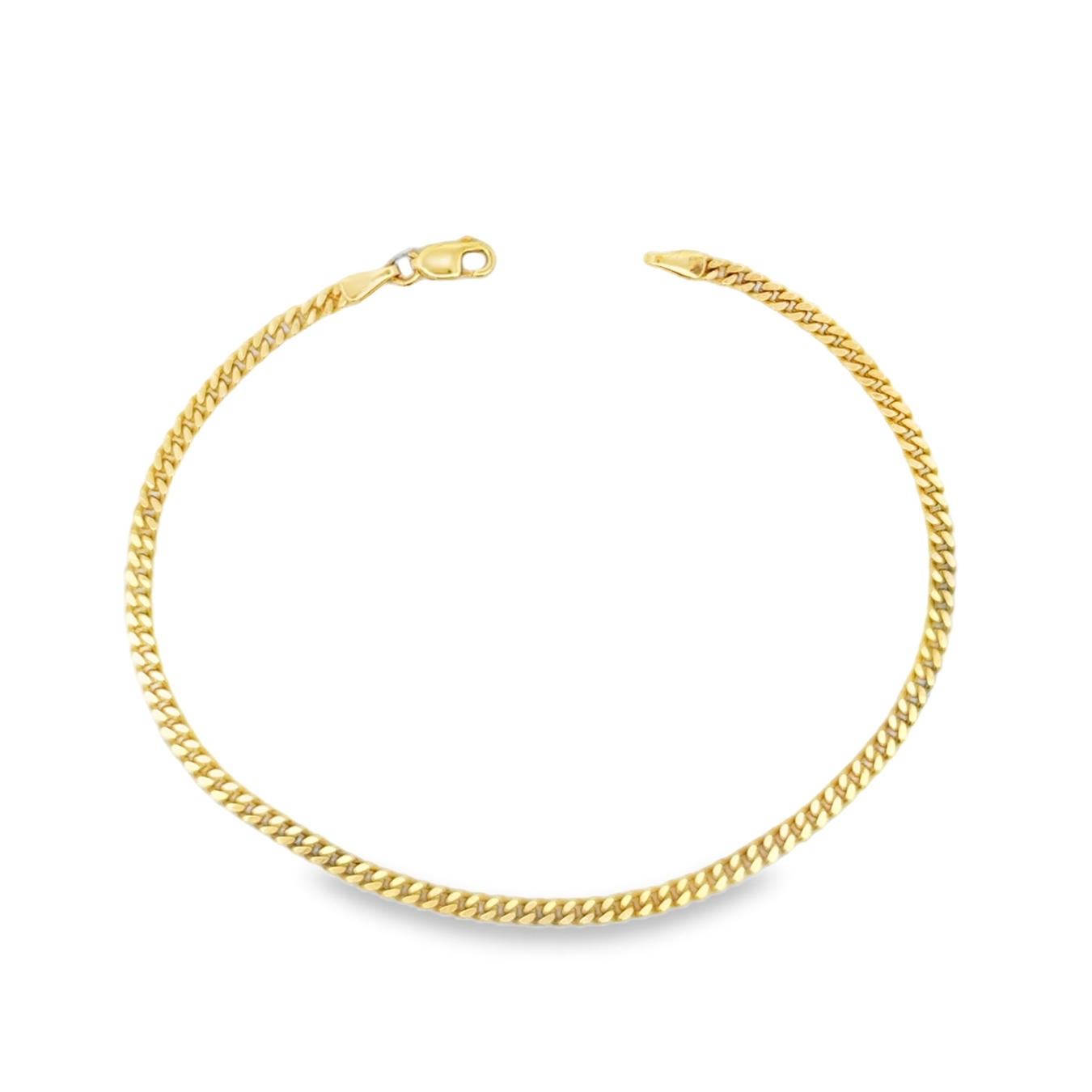 14 karaat gouden gourmet schakel armband gourmet-2.5