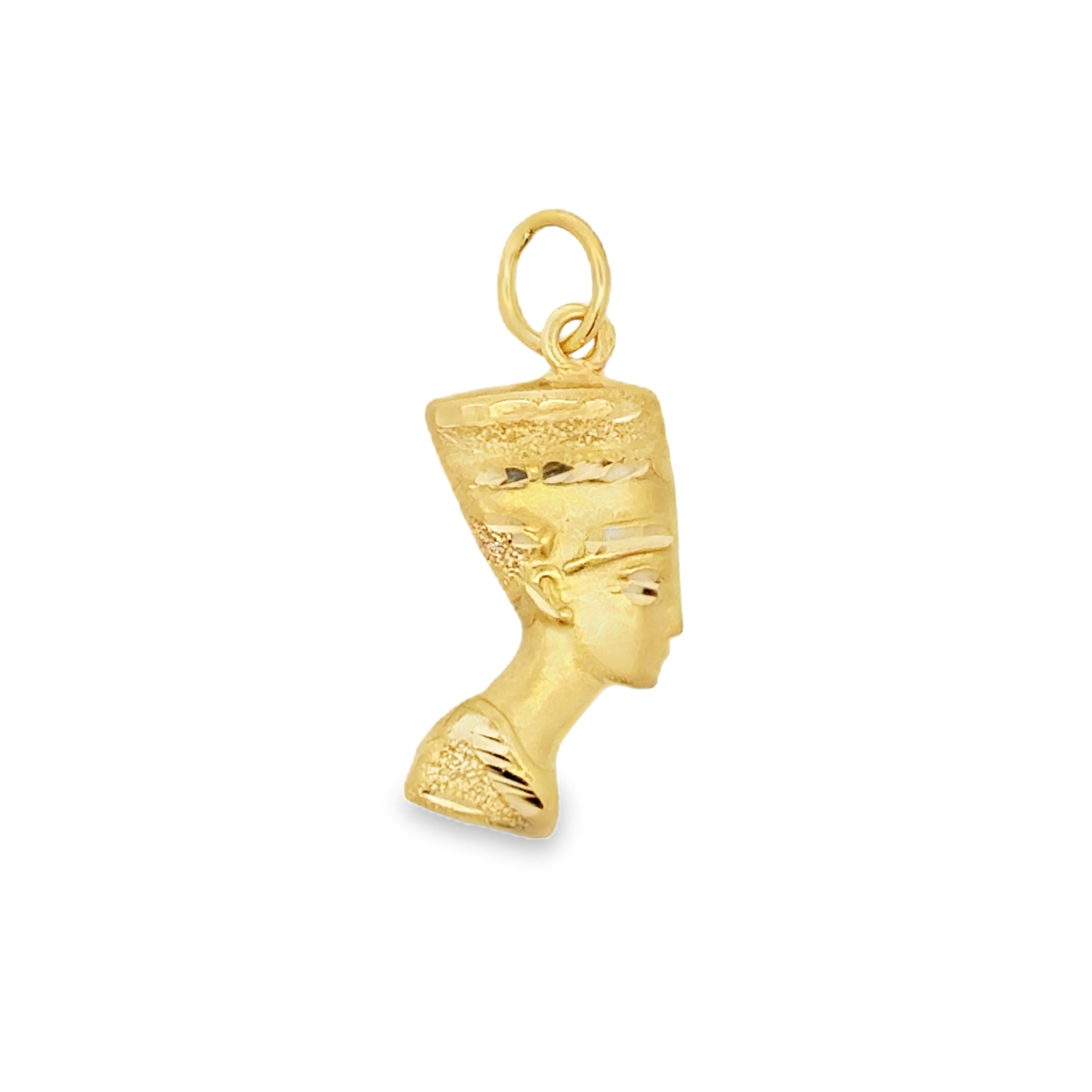 18 karaat gouden Nefertiti hanger