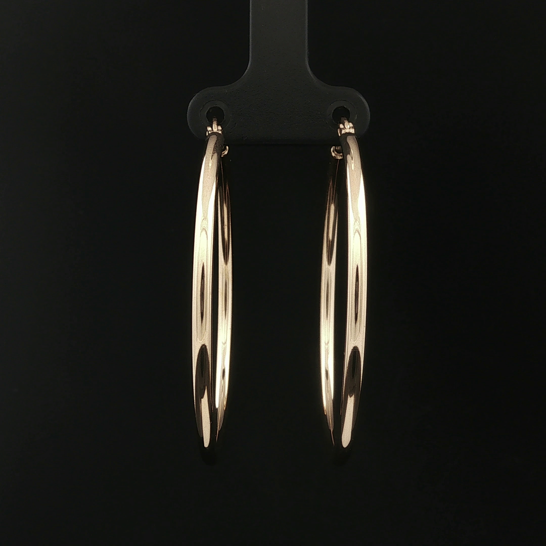 Stainless steel goldplated oorbellen 32.003-G - Afbeelding 6