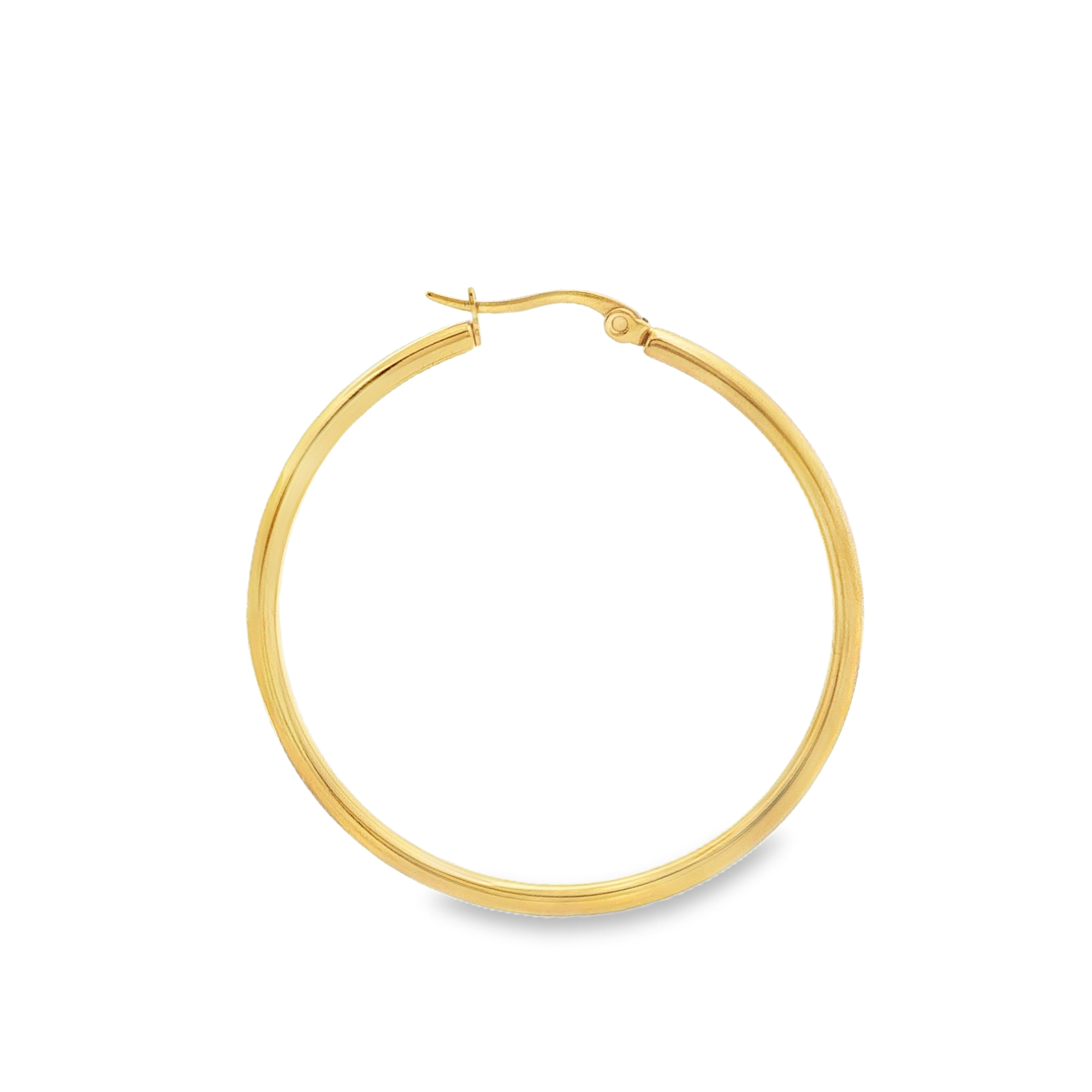 Stainless steel goldplated oorbellen 32.003-G - Afbeelding 4