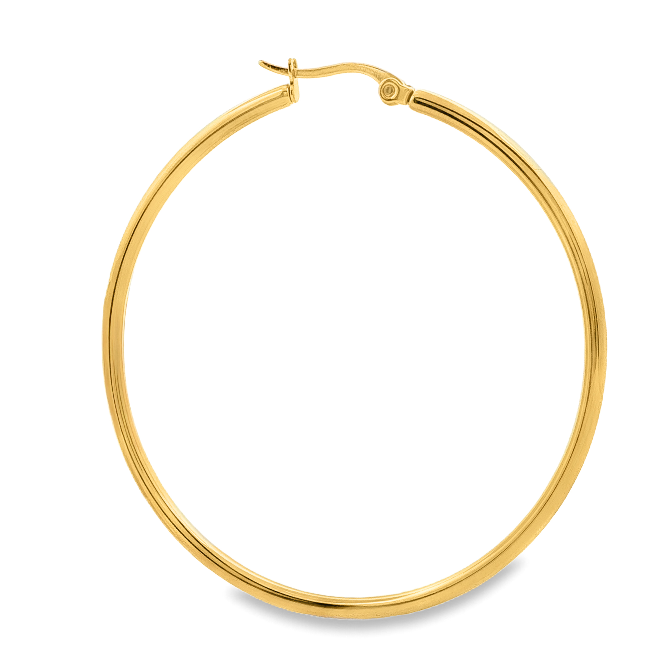Stainless steel goldplated oorbellen 32.003-G - Afbeelding 10