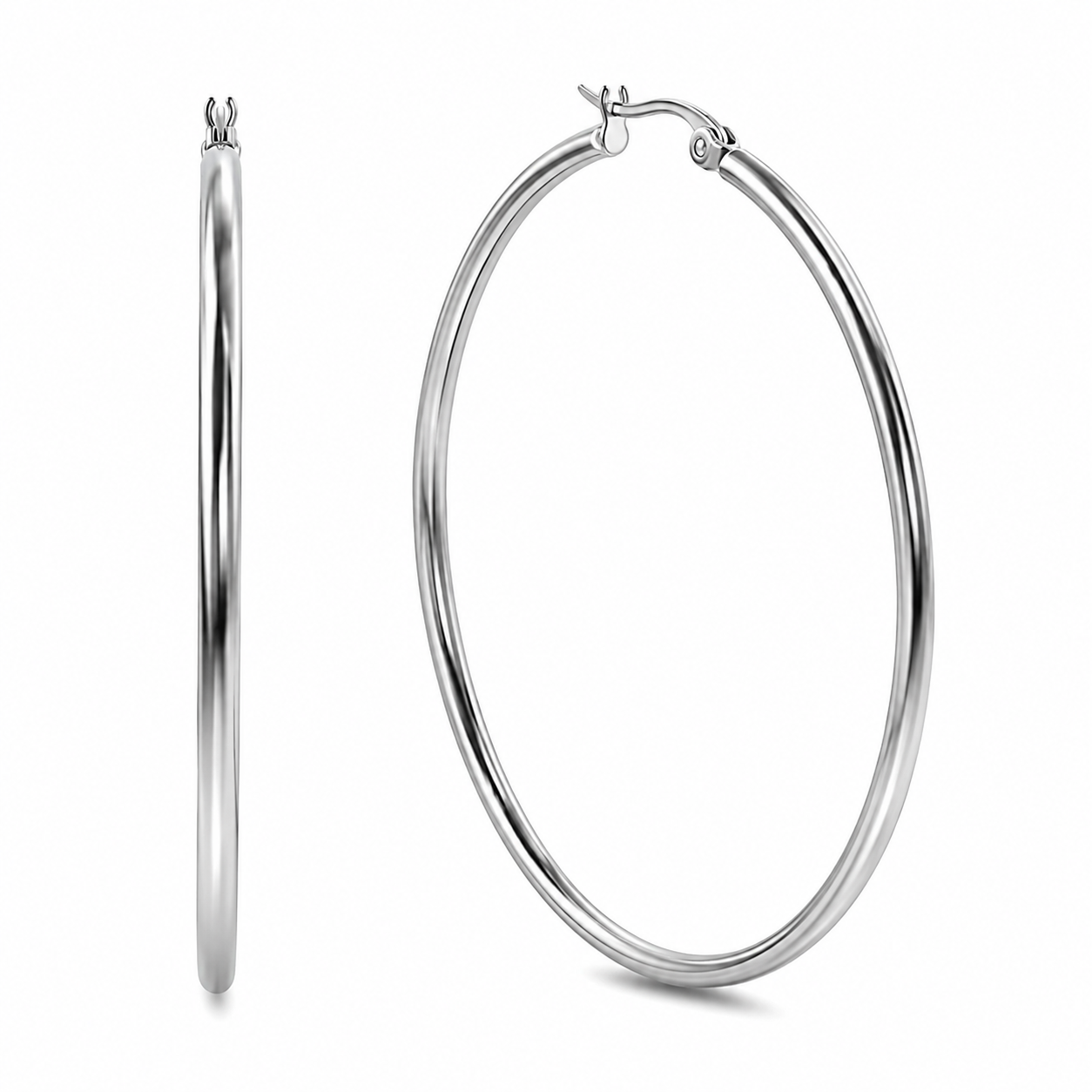 Stainless steel oorbellen 32.003-W - Afbeelding 5