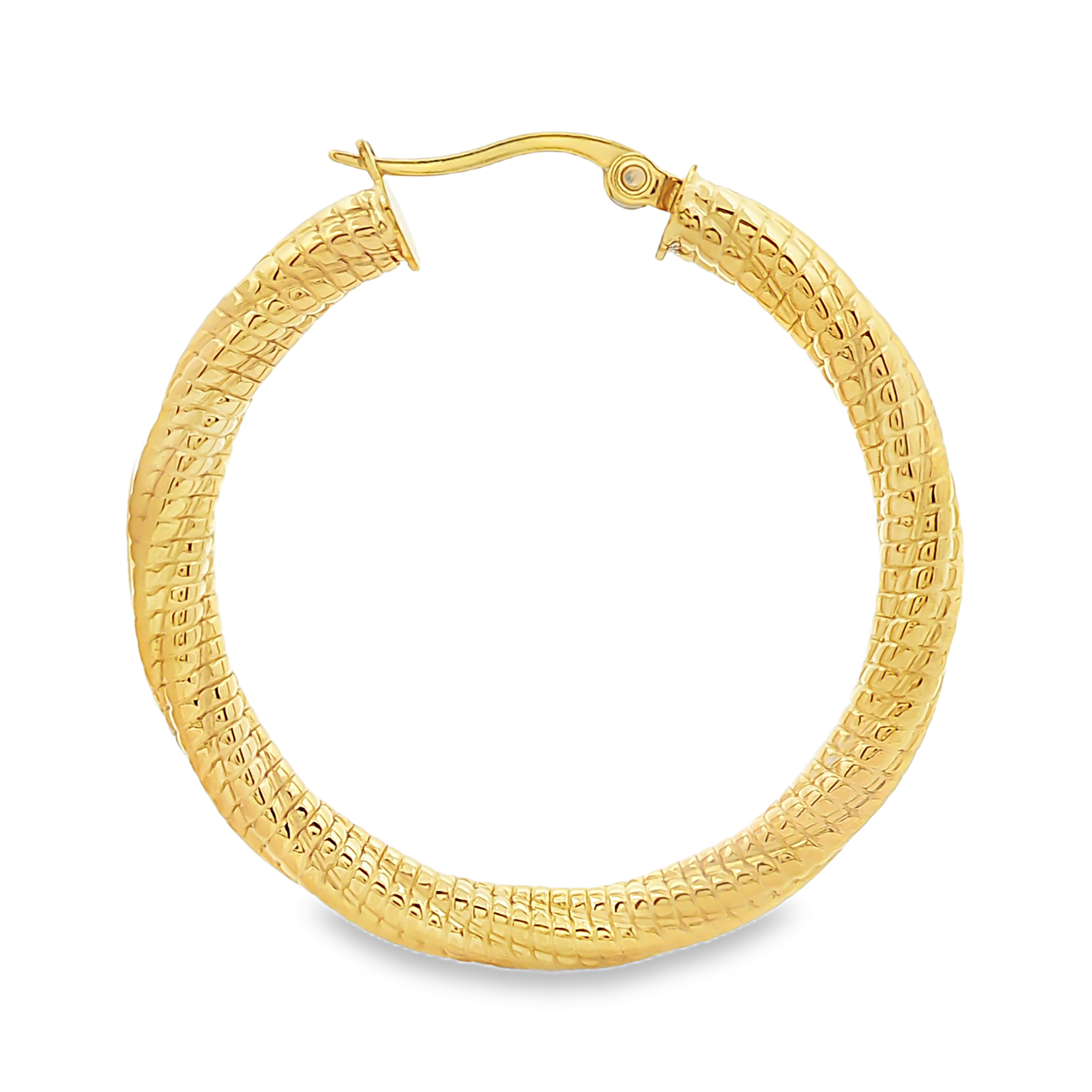 Stainless steel goldplated oorbellen 32.006-G - Afbeelding 4