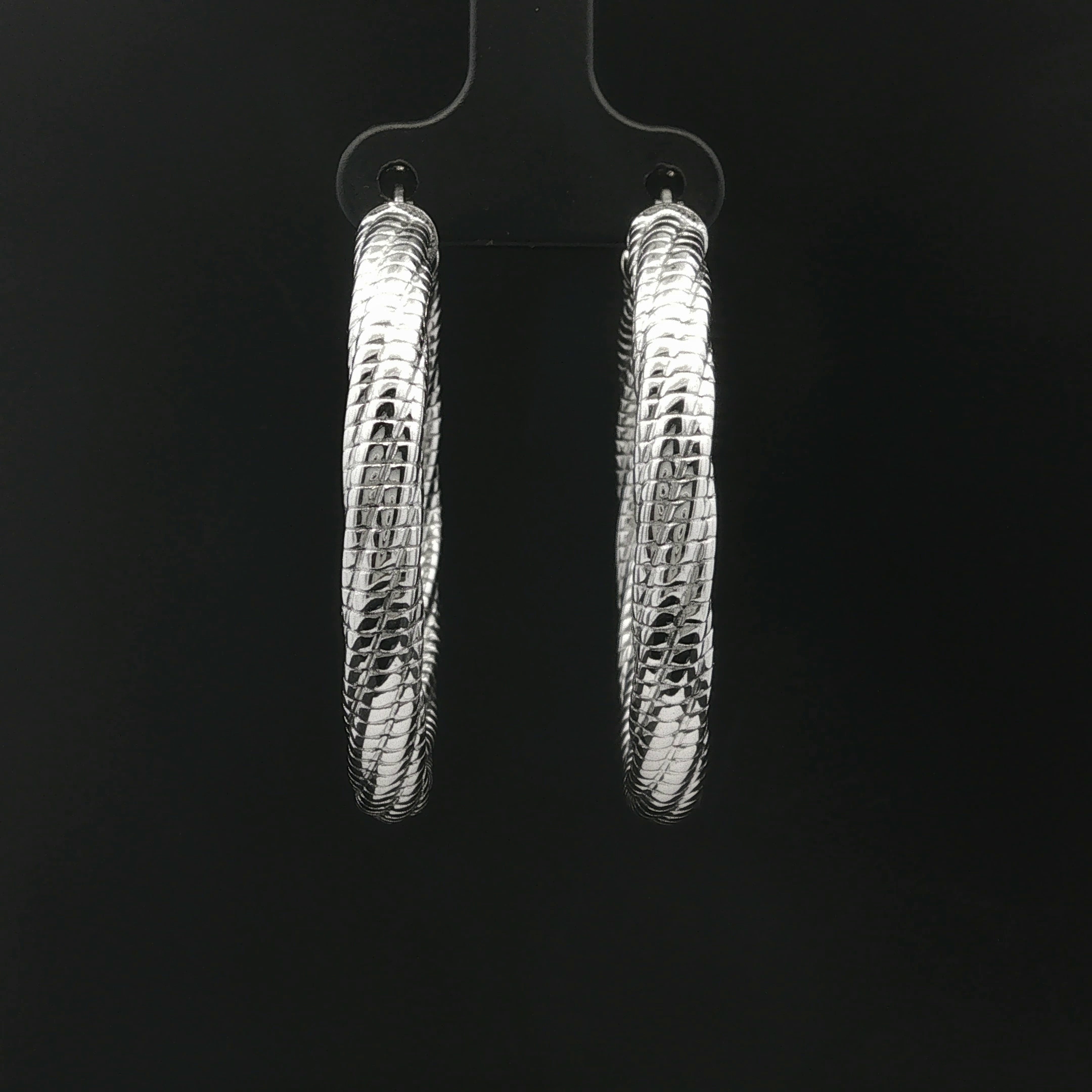 Stainless steel oorbellen 32.006-W - Afbeelding 5